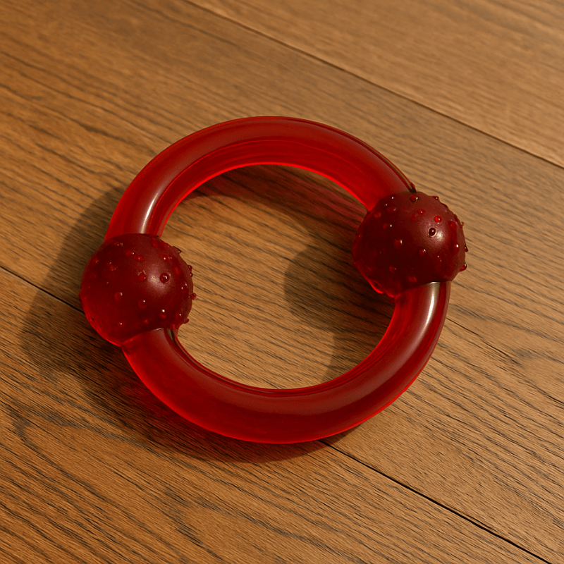 Durable TPR Chew Ring - Detail View (TPR002)