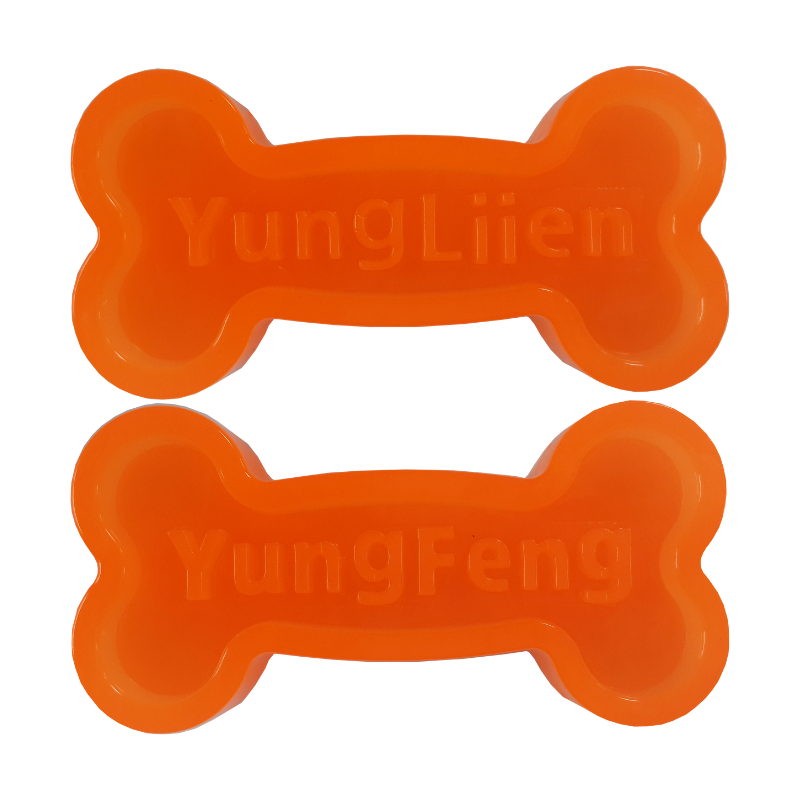 Tough Rubber Chew Bone - Dog Toy (TPR008)