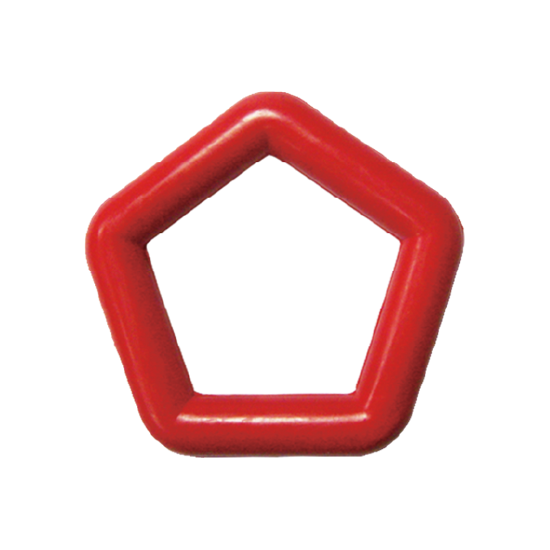 Durable Pentagon Rubber Dog Toy - Dog Toy (YF040)