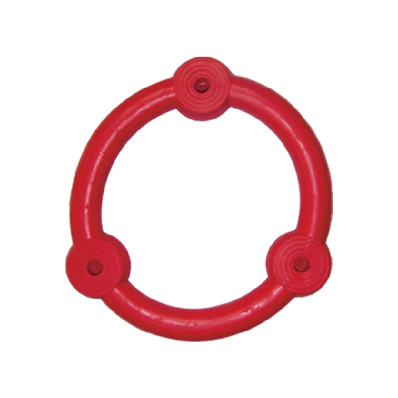 Triple Ring Rubber Dog Toy - Dog Toy (YF042)