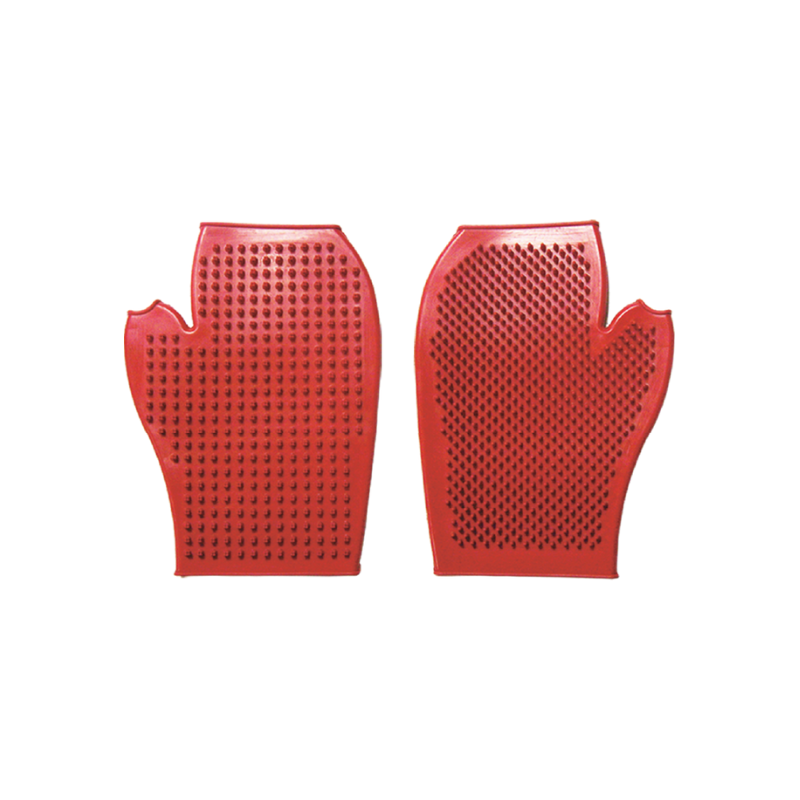 Rubber Pet Grooming Glove - Dog Toy (YF059)