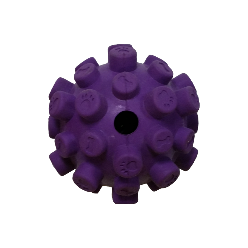 Dog Toy Atom Ball (Rubber Spiky Treat & Play Ball) - Dog Toy (YF115)